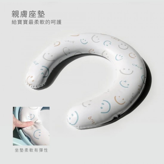 Puku 飛機把手學習便座 - 粉