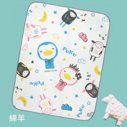 Puku 嬰幼兒防濕墊, 綿羊 60 x 80 cm
