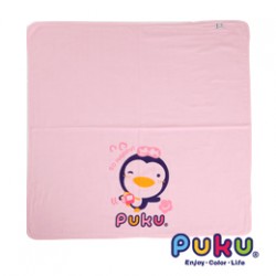 Puku 紗布大浴巾 (粉) - 90 x 90 cm