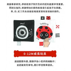 Read & Play 布書 - Black & White & sometimes Red