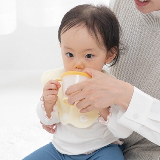 Richell Aqulea 吸管練習杯 - 黃
