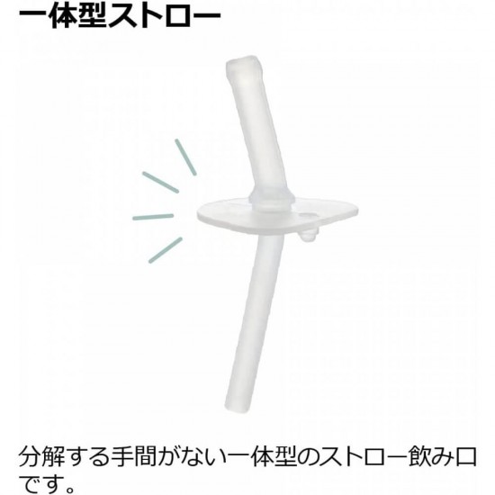 Richell Axstars 訓練杯套裝 - 浅灰
