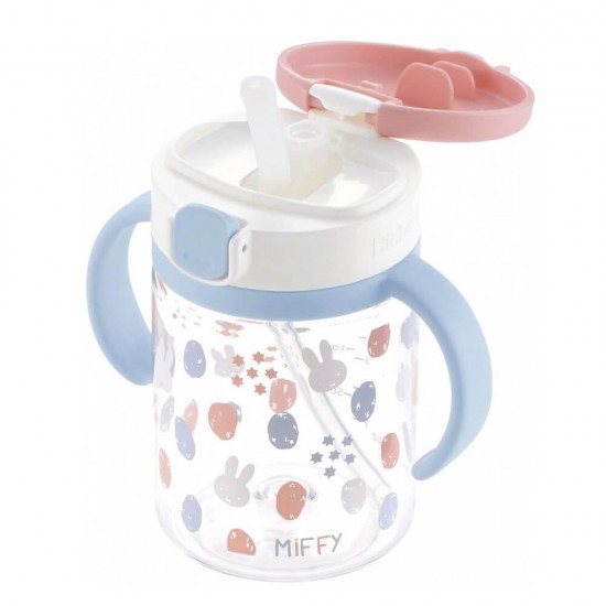 Richell aqulea 吸管杯 200ml - Miffy