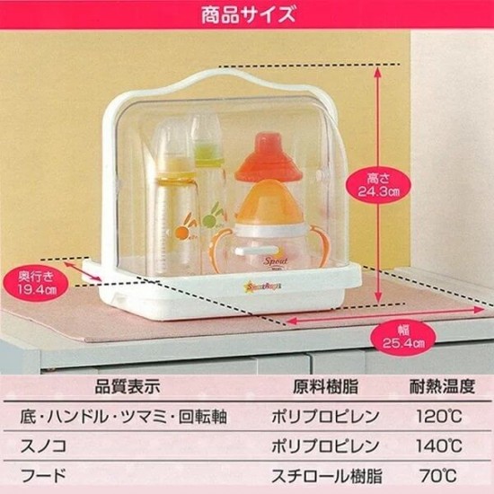 西松屋 Smart Angel 奶瓶收納箱