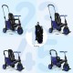 Smartrike SMARTFOLD 300 5合1折疊三輪車 - 藍色