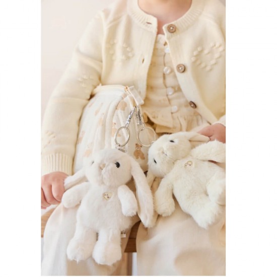 Snuggle Bunnies - Penelope Keyring - Marshmallow
