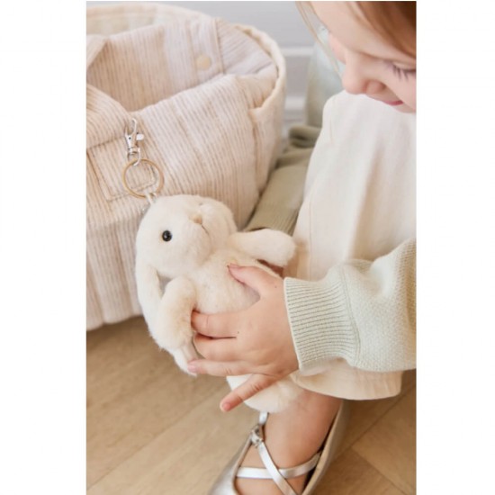 Snuggle Bunnies - Penelope Keyring - Marshmallow