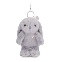 Snuggle Bunnies - Penelope Keyring - Silver