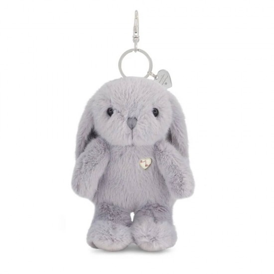 Snuggle Bunnies - Penelope Keyring - Silver
