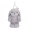 Snuggle Bunnies - Penelope Keyring - Silver