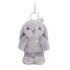 Snuggle Bunnies - Penelope Keyring - Silver