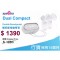 Spectra Dual Compact 電動雙摩打雙邊奶泵 內置充電池