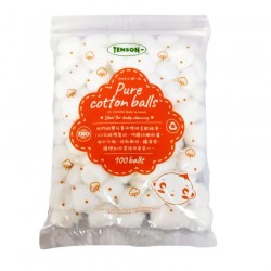 Tenson 嬰兒棉花球 - 100 pcs