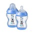 Tommee Tippee Closer to Nature 260ml PP 印花奶瓶 - 藍色 (兩個裝)