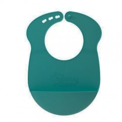 Tommee Tippee 輕便膠圍兜 - 綠色