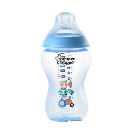 Tommee Tippee Closer to Nature 30ml PP 印花奶瓶 / 藍色