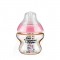 Tommee Tippee Closer to Nature 150ml PESU 印花奶瓶 - 粉紅