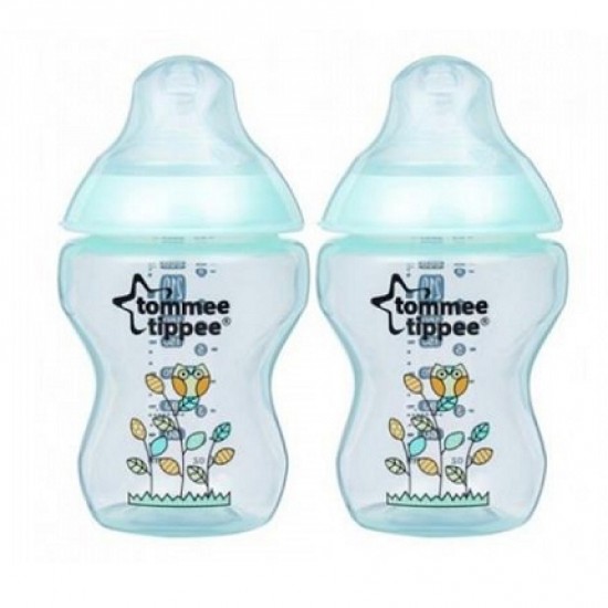 Tommee Tippee Closer to Nature 260ml PP 印花奶瓶 x 2 pcs