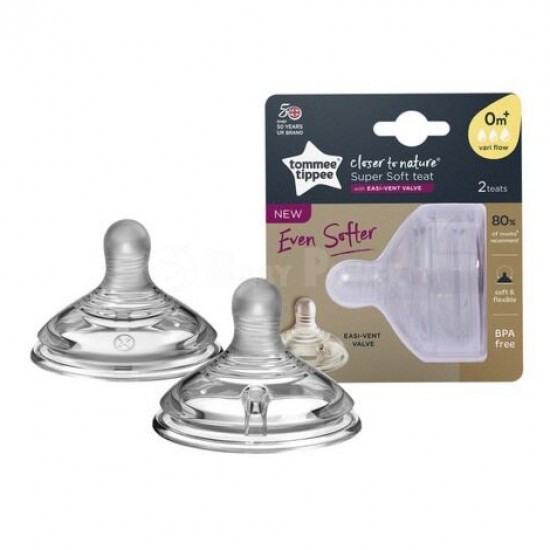 Tommee Tippee Closer to Nature 0m+ 奶瓶奶咀