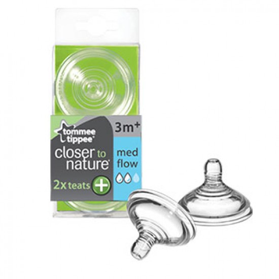 Tommee Tippee Closer to Nature 3m+ 防脹氣感溫奶瓶奶咀