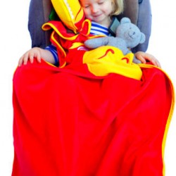 Trunki 3合1旅行寢具 - 紅色