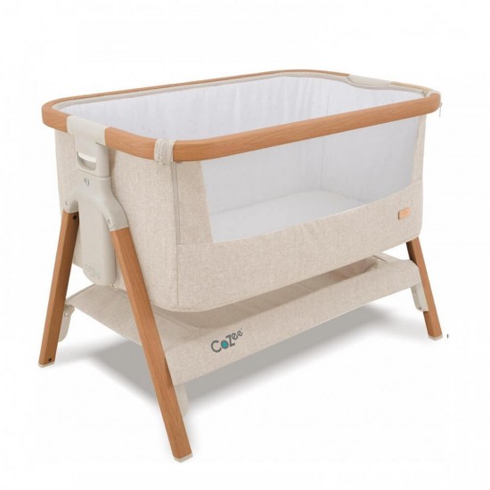 Tutti Bambini CoZee 伴睡嬰兒床 - Scandinavian Walnut / Ecru