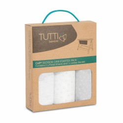 Tutti Bambini CoZee 床單 (2片) 及毛巾被 (1張) 套裝