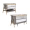 Tutti Bambini CoZee XL 伴睡嬰兒床 - Oak and Charcoal