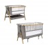 Tutti Bambini CoZee XL 伴睡嬰兒床 - Oak and Charcoal