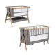Tutti Bambini CoZee XL 伴睡嬰兒床 - Oak and Charcoal