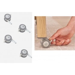 Tutti Bambini CoZee 嬰兒床腳輪 - 4 pcs