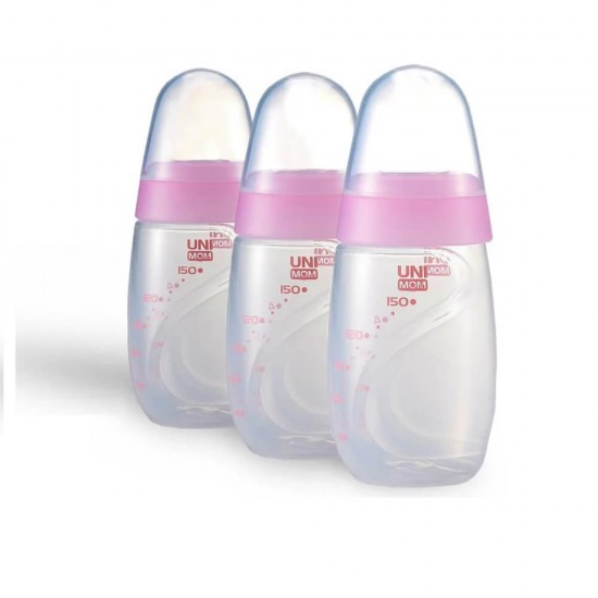 Unimom 3個裝儲奶、餵奶瓶套裝