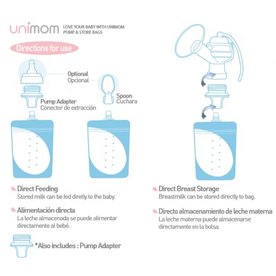 Unimom Minuet 電動雙泵 - 用 USB 充電 (贈送 一盒 "泵奶儲奶袋")
