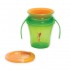 WOW Cup 360度半透明防漏學習杯 - 綠色