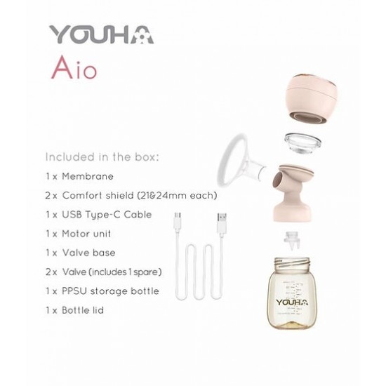 Youha Aio 電動吸奶器及哺乳按摩器