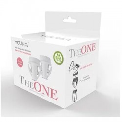 Youha 優合 The ONE 直入奶袋夾 (寬口) - 2 pcs