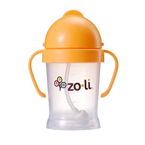 Zoli BOT 吸管杯 6 oz - 橙