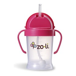 Zoli BOT 吸管杯 6 oz - 粉紅